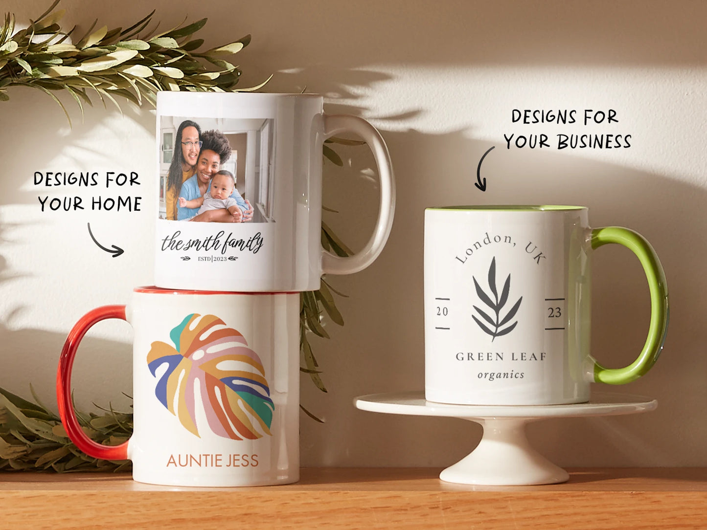 Custom ceramic mug